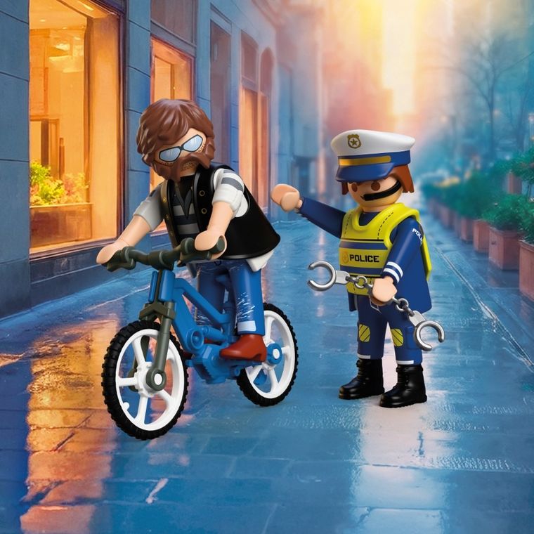 Playmobil, City Action, Kradzież roweru, 72076