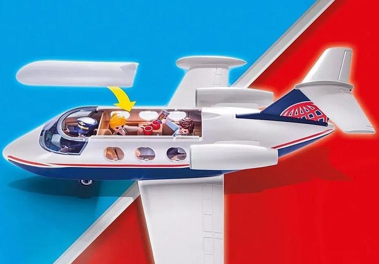 Playmobil, City Action, Lotnisko z samolotem, 71153