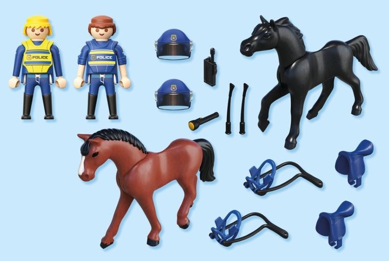 Playmobil, City Action, Policja konna, 71877