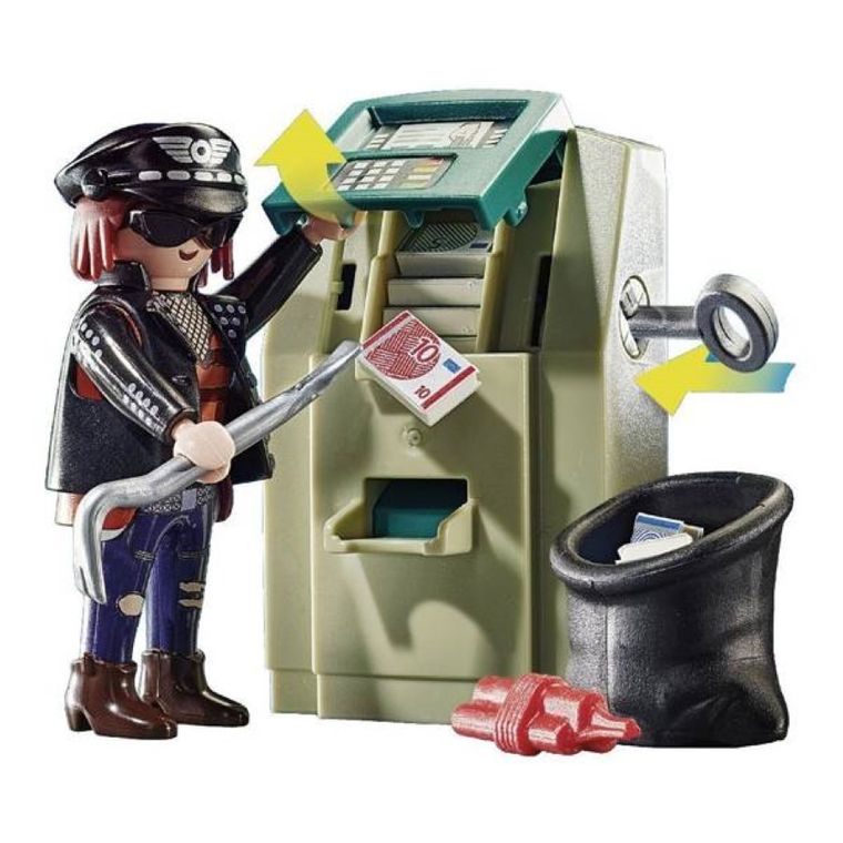 Playmobil, City Action, Policyjny motor: Pościg za przestępcą, 70572