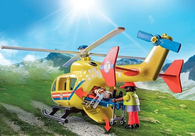 Playmobil, City Life, Helikopter ratunkowy, 71203