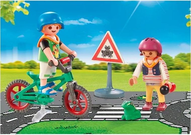 Playmobil, City Life, Kurs rowerowy, 71332