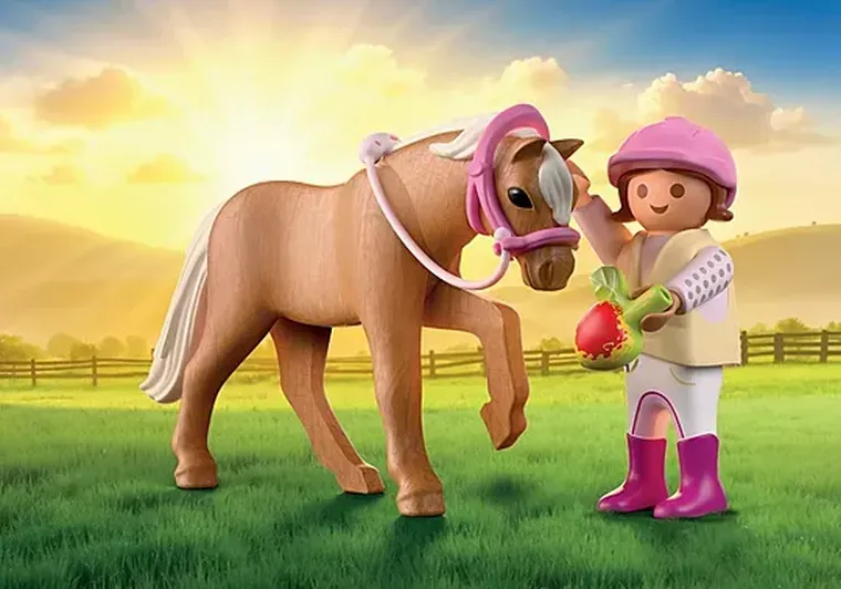 Playmobil, Duo Pack, Dziewczynka z kucykiem, 71887