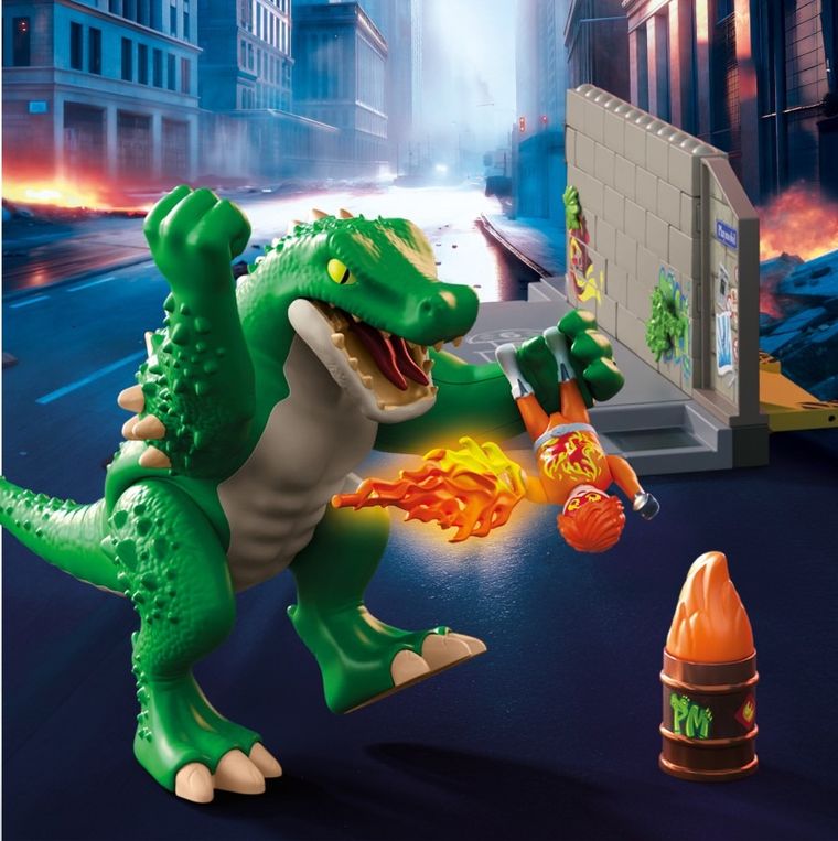 Playmobil, Heroes, Bohaterski pojedynek z Jaszczurem, 71831