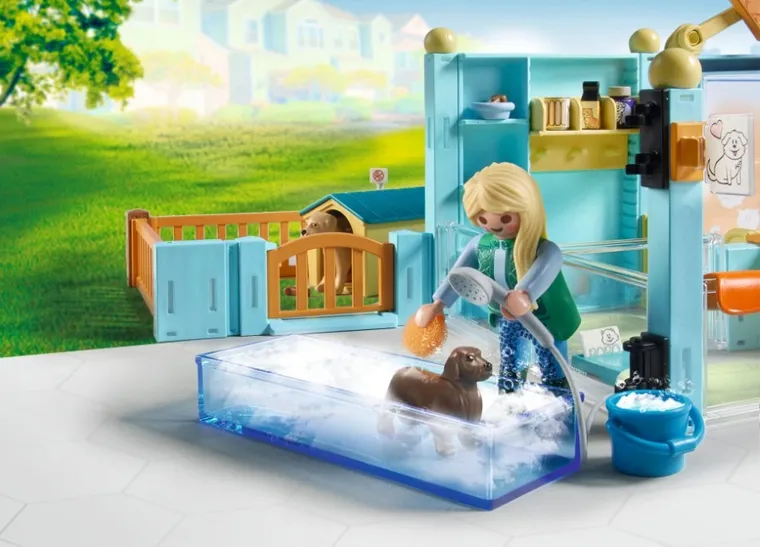 Playmobil, My Life, Hotel dla zwierząt, 71742