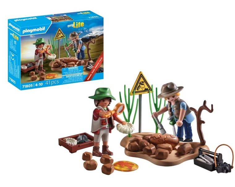 Playmobil, My Life, Wykopaliska archeologiczne, 71805