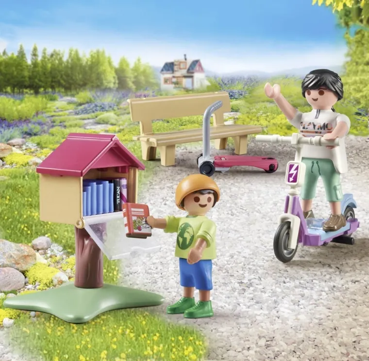 Playmobil, My Life, Wymiana książek, 71511