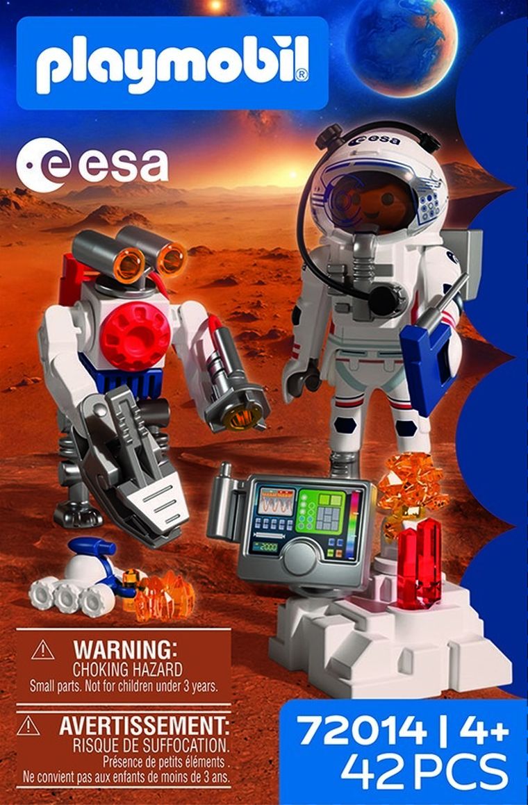 Playmobil, Space, Astronauta ESA z robotem, 72014