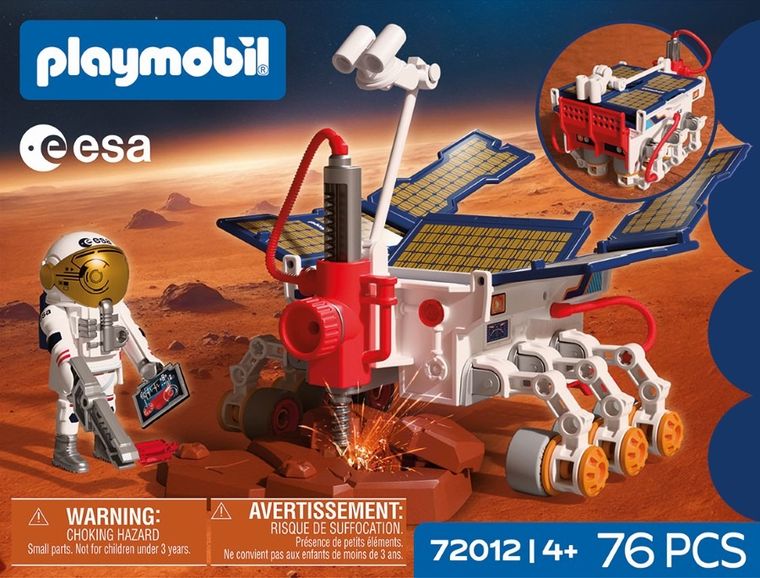 Playmobil, Space, Łazik badawczy ESA Mars, 72012