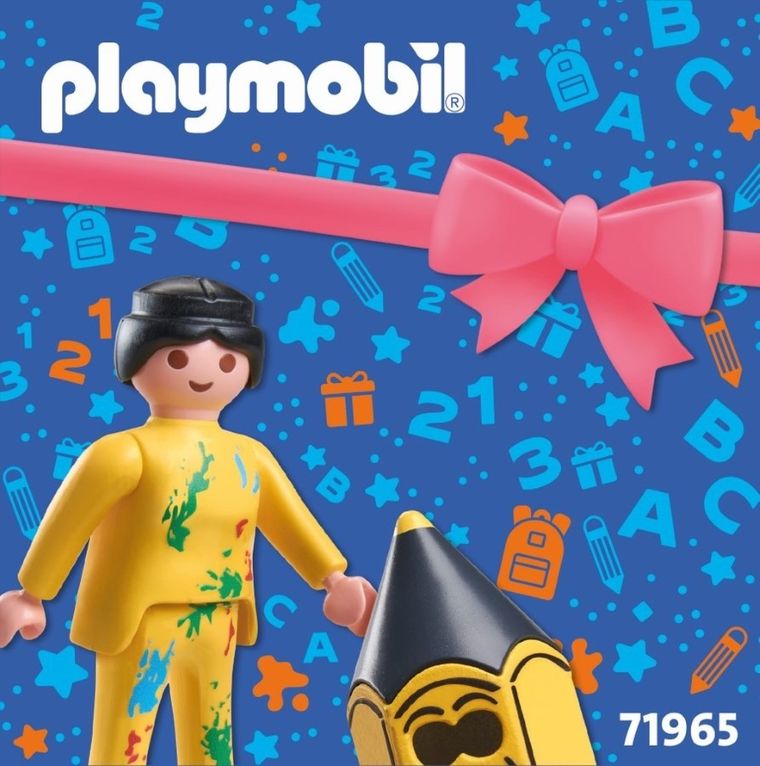 Playmobil, Zestaw upominkowy, Pierwszy dzień szkoły, 71965