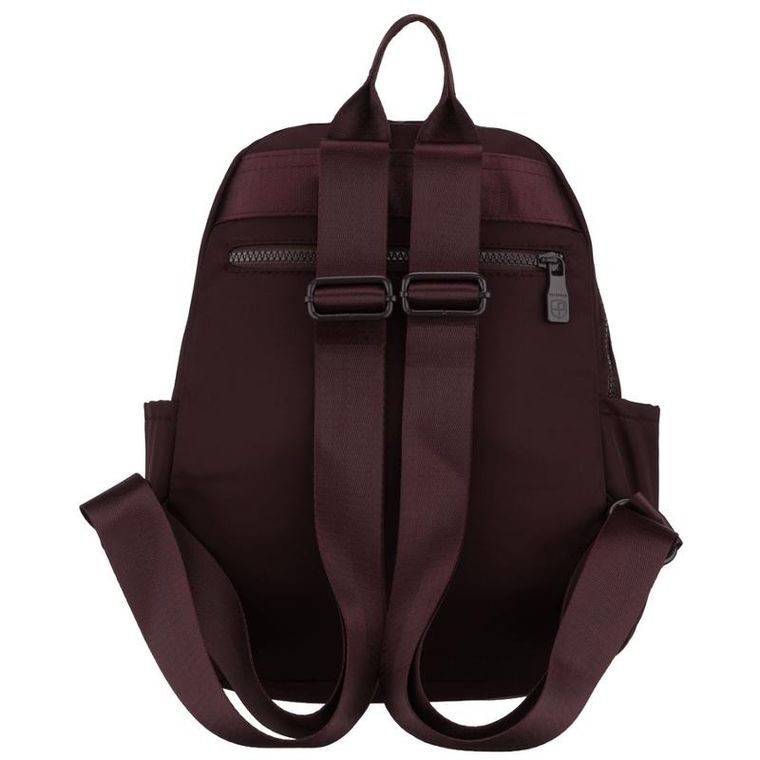 Plecak miejski, bordowy, Peterson