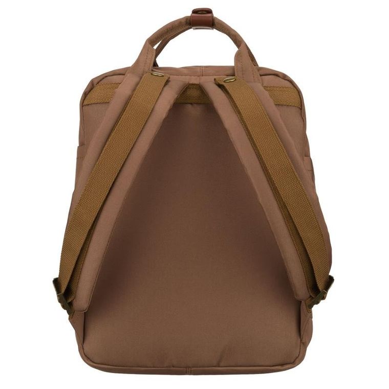 Plecak miejski, brązowy, Peterson