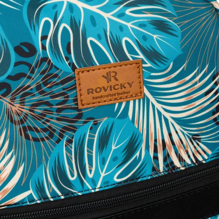 Plecak miejski, niebieski, Rovicky