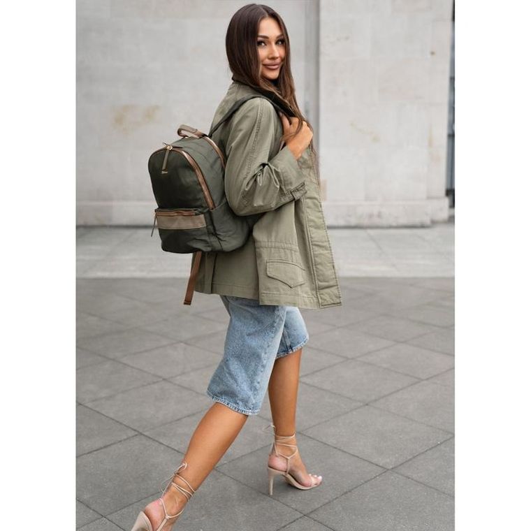 Plecak miejski, zielony, Peterson