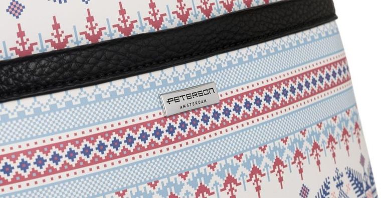 Plecak, mix, skóra ekologiczna, Peterson