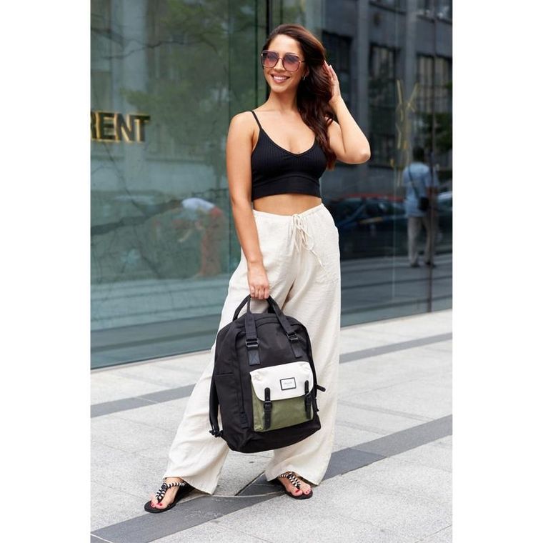 Plecak na laptopa, czarny, Himawari