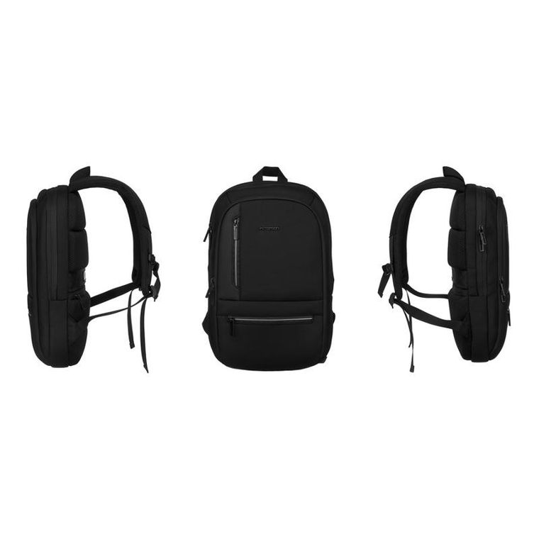 Plecak na laptopa, czarny, Peterson