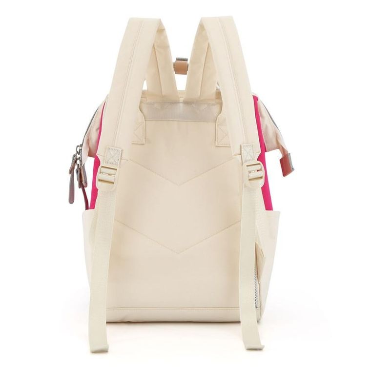 Plecak na laptopa, różowy, port USB, Himawari