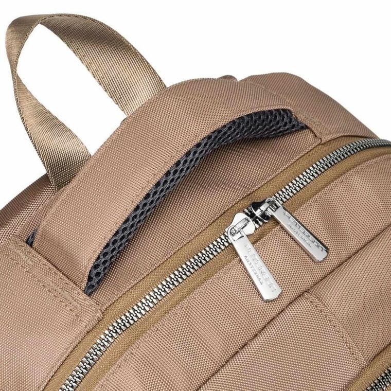 Plecak podróżny, bagaż podręczny do samolotu, beżowy, Peterson