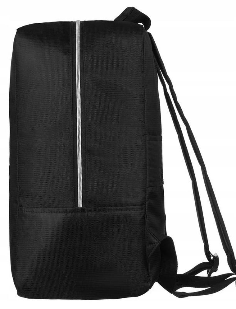 Plecak podróżny, bagaż podręczny do samolotu, czarny, Peterson