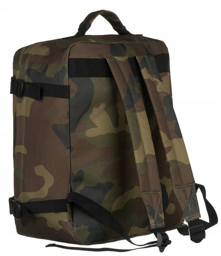 Plecak podróżny, bagaż podręczny do samolotu, moro, Rovicky