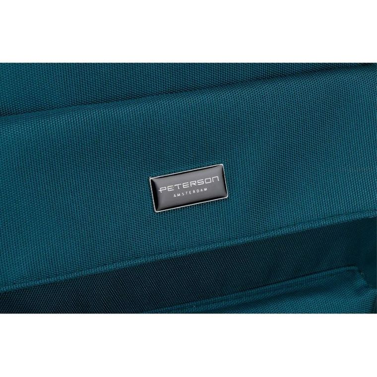 Plecak podróżny, bagaż podręczny do samolotu, niebieski, Peterson