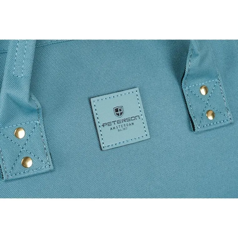 Plecak podróżny, bagaż podręczny do samolotu, niebieski, Peterson