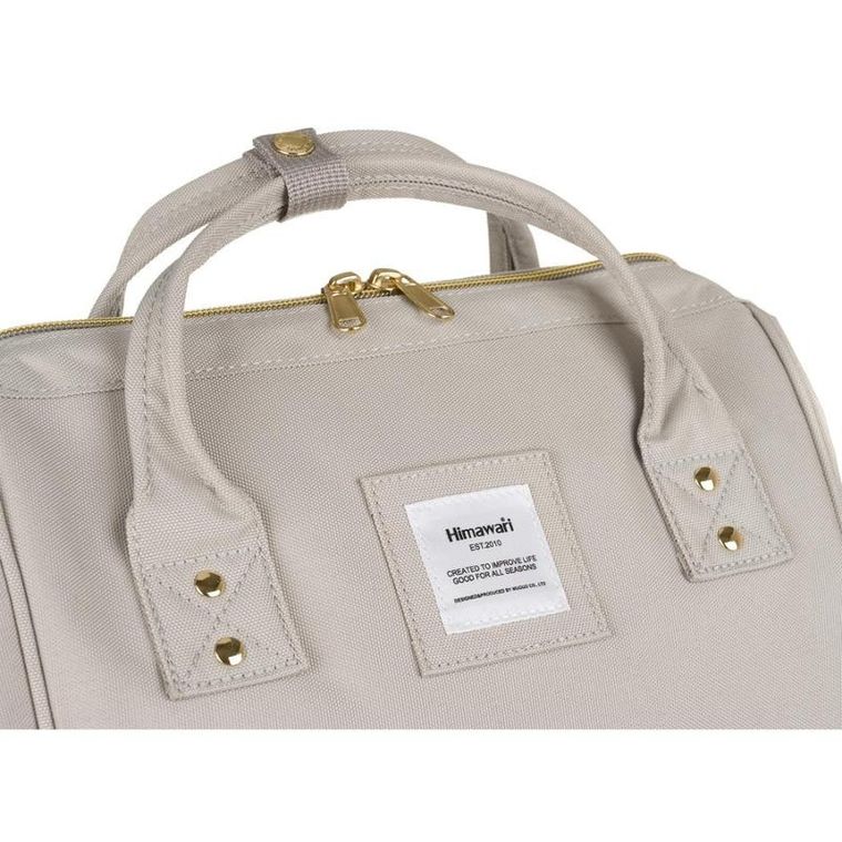 Plecak podróżny na laptopa, bagaż podręczny do samolotu, 13,3", szary, Himawari