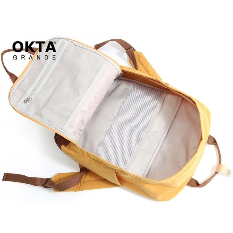 Plecak podróżny na laptopa, bagaż podręczny do samolotu, różowy, Himawari