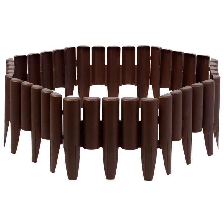 Plonos, obrzeże ogrodowe, brązowe, 220 cm