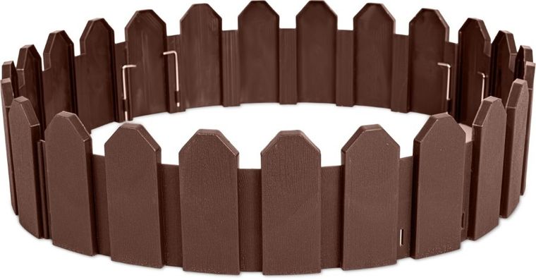 Plonos, obrzeże ogrodowe, brązowe, 240 cm