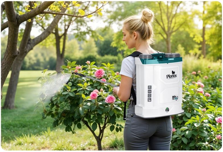 Plonos, opryskiwacz akumulatorowy