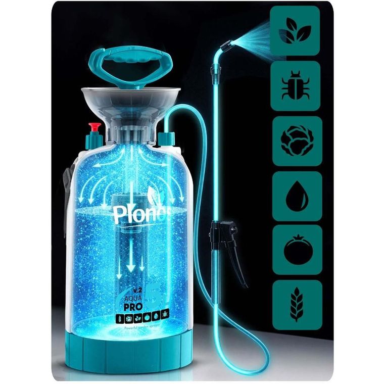 Plonos, opryskiwacz ciśnieniowy, ręczny, 5l