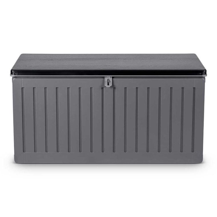 Plonos, skrzynia ogrodowa, szara, 270l, 109-51-55 cm