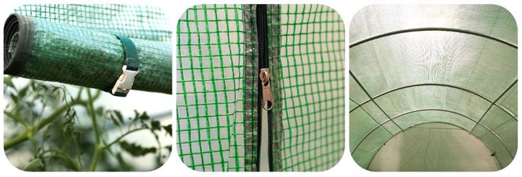 Plonos, tunel ogrodowy 2,5 x 4 m, 10m2