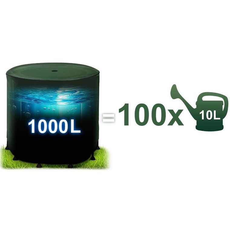Plonos, zbiornik na deszczówkę, 1000 l