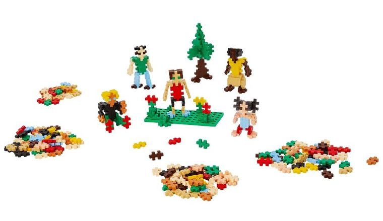 Plus-Plus, Naucz się budować, Ludzie, klocki, 2400 elementów