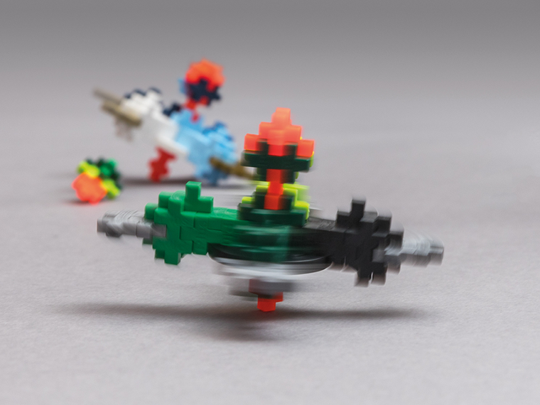 Plus-Plus, Naucz się budować, Spinnery, klocki, 200 elementów