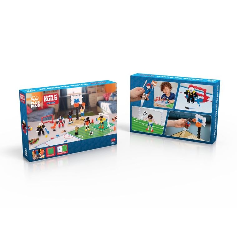Plus-Plus, Naucz się budować, Sport, klocki, 600 elementów