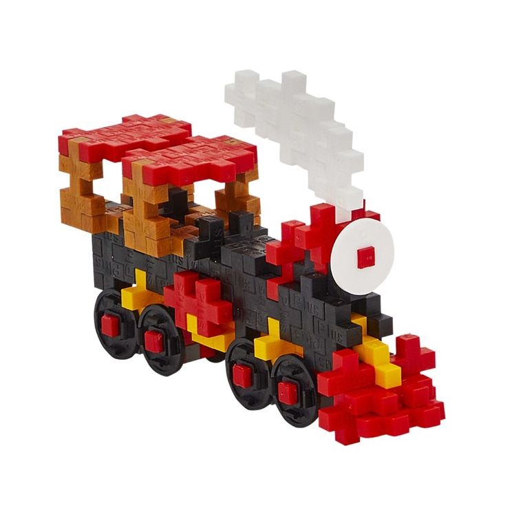Plus-Plus, Tuby Pojazdy, Pociąg, klocki, 100 elementów