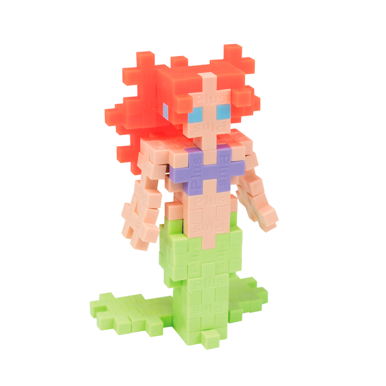 Plus-Plus, Tuby Postaci, Syrena, klocki, 100 elementów