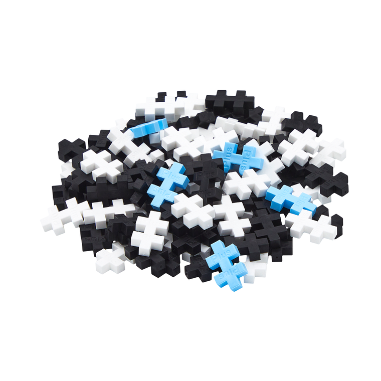 Plus-Plus, Tuby Zwierzęta, Panda, klocki, 100 elementów