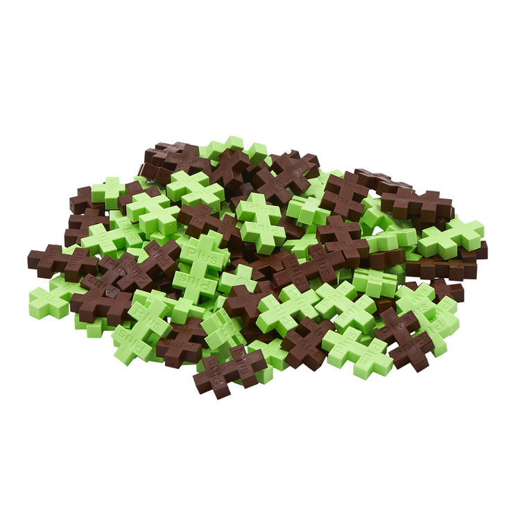 Plus-Plus, Tuby Zwierzęta, Żółw, klocki, 100 elementów