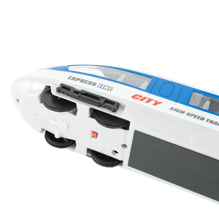 Pociąg Ekspress, kolejka ze światłem