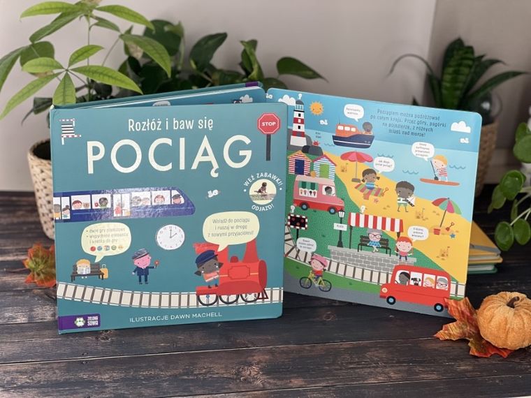 Pociąg. Rozłóż i baw się