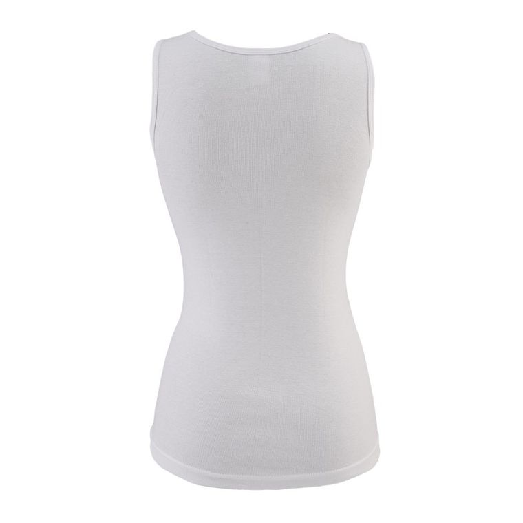 Podkoszulek damski, biały, Laura, Golden Queen