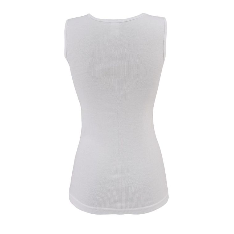 Podkoszulek damski, biały, Sandra, Golden Queen