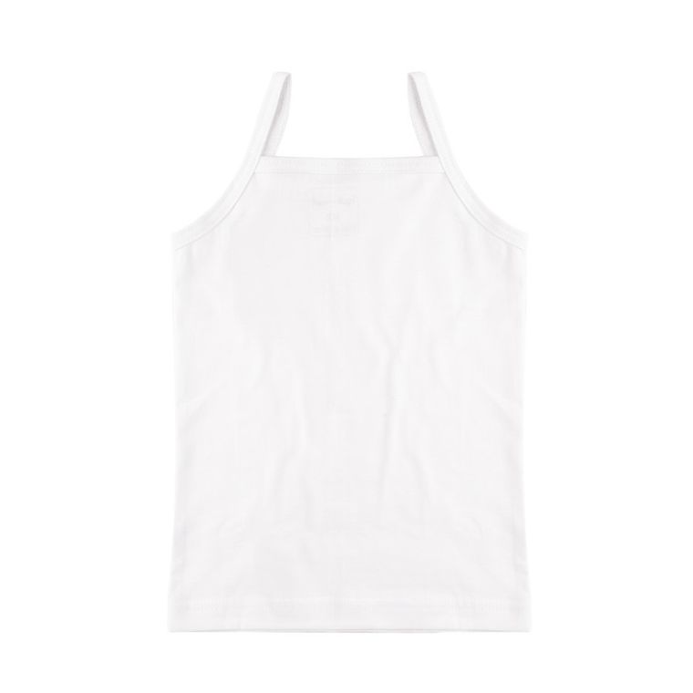 Podkoszulek dziewczęcy, biały, zestaw, 2 szt., Tup Tup