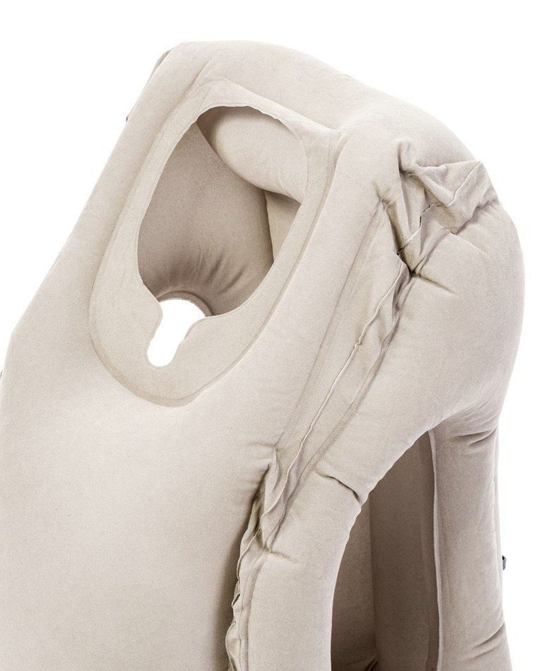 Podróżna poduszka, comfort, szary