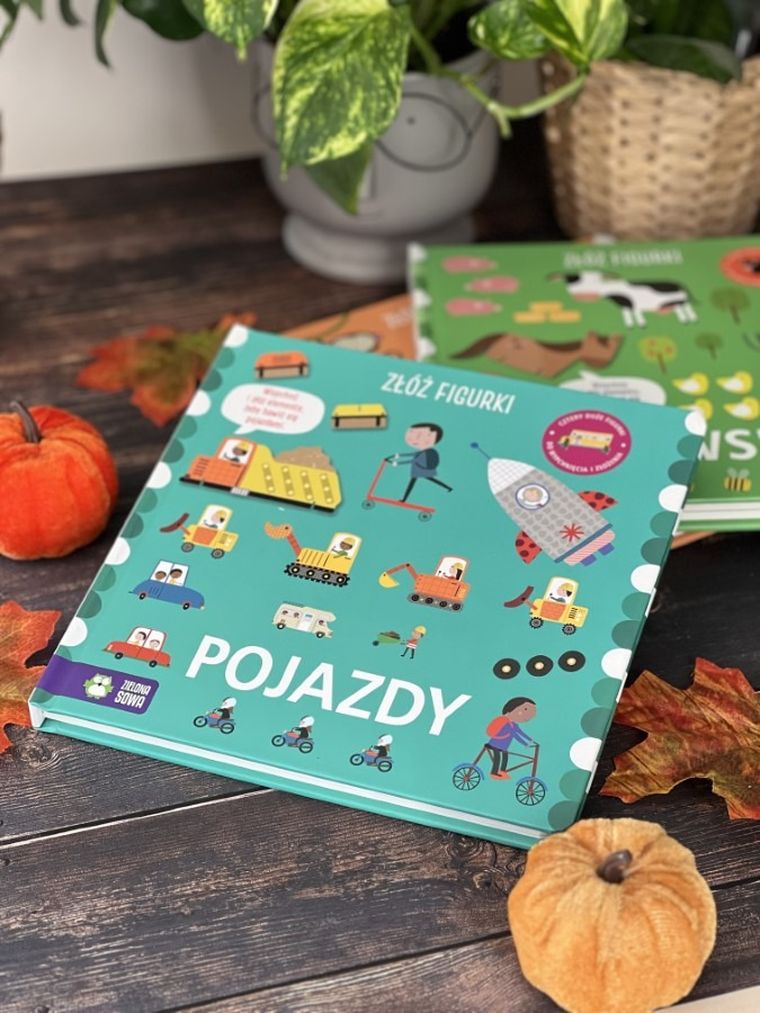 Pojazdy. Złóż figurki